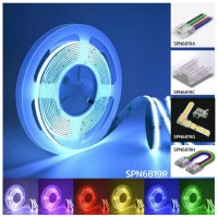 Banda LED COB RGB 15W/m 24V, 576 LED/m, IP20, rola 5m - detaliu