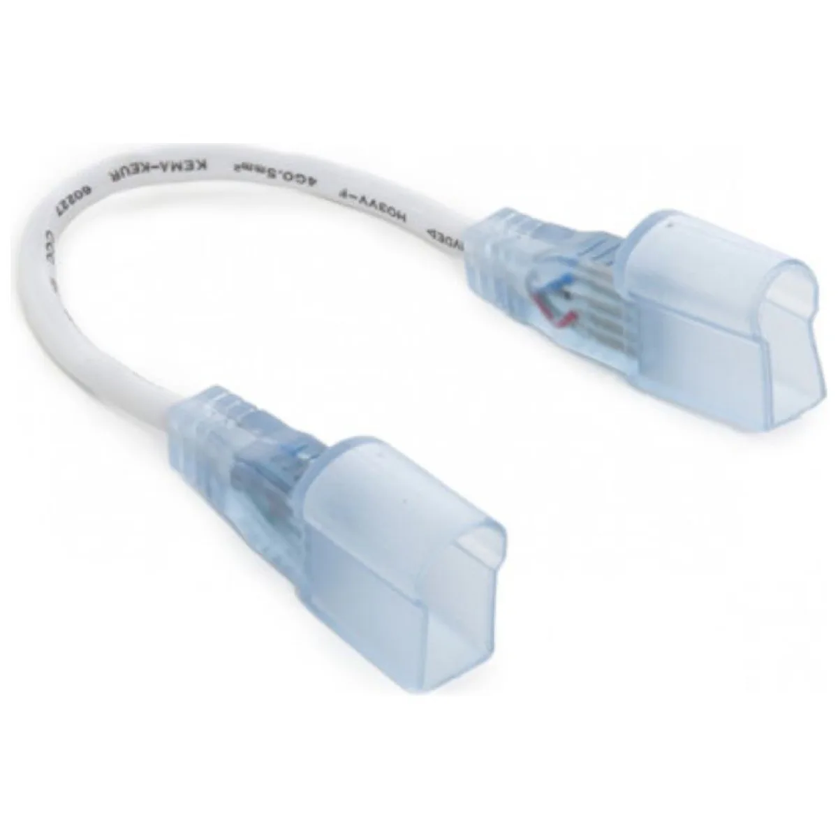 Conector Neon Flex RGB 8x16mm, latime 12mm, 4 pini, fara sudura