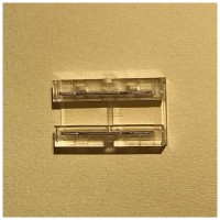 Conector drept PCB la PCB 8mm 2 pini IP20, max 6A, 12V/24V - vedere laterala