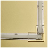 Conector L PCB 8mm IP20 pentru banda LED monocolor 12V/24V, 2 pini - detaliu