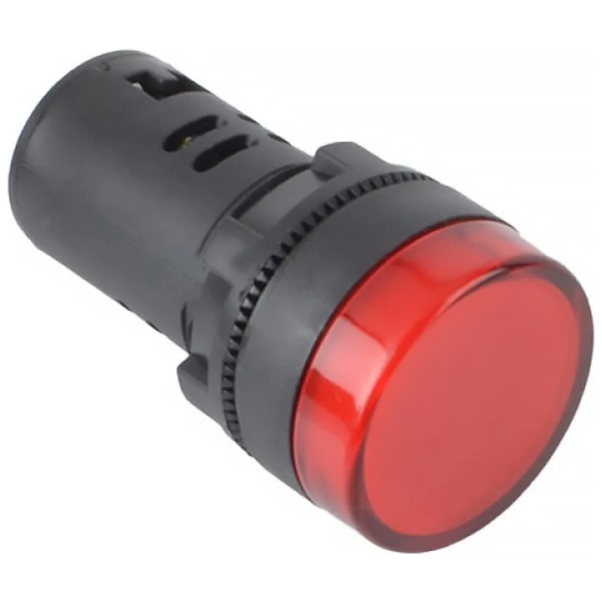 Lampa de semnalizare LED 22mm 230V, indicator rosu pentru tablou