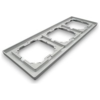 Rama tripla pentru aparataj modular, 3 module, IP20 - ambalaj