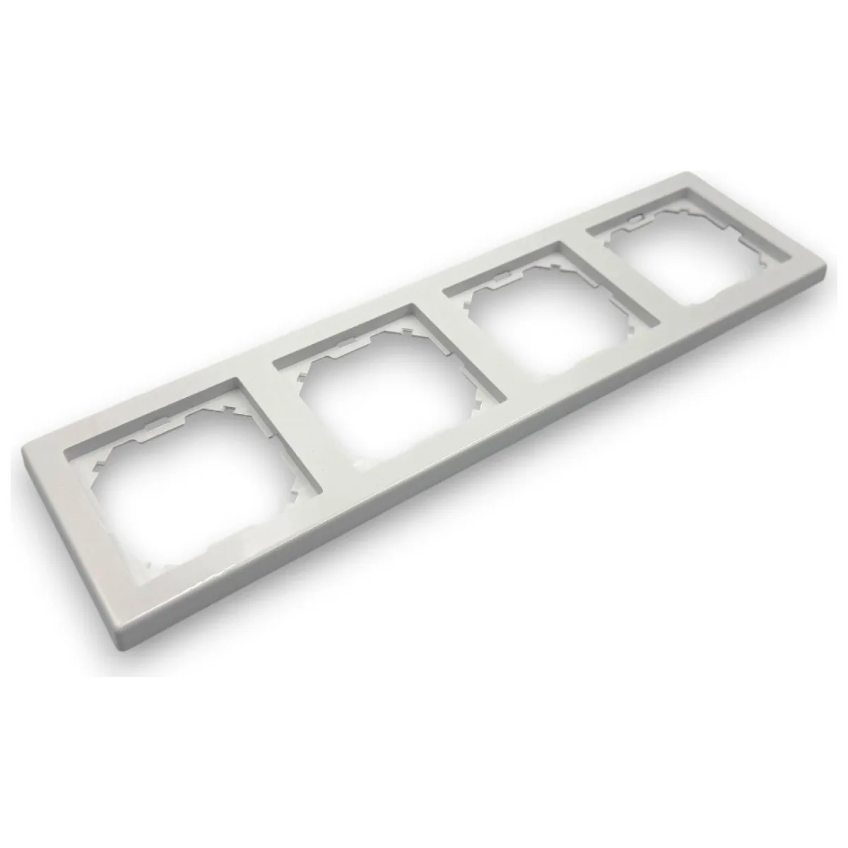 Rama cvadrupla aparataj modular, 4 module aliniate, IP20