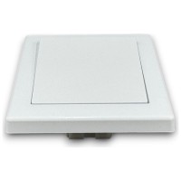 Intrerupator cap-scara 250V~ 10A, IP20, comanda lumina din 2 puncte - vedere laterala