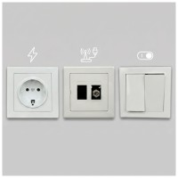 Intrerupator cap-scara 250V~ 10A, IP20, comanda lumina din 2 puncte - imagine 6