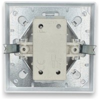 Intrerupator dublu candelabru, 250V, 10A, IP20, comanda 2 circuite - imagine 5