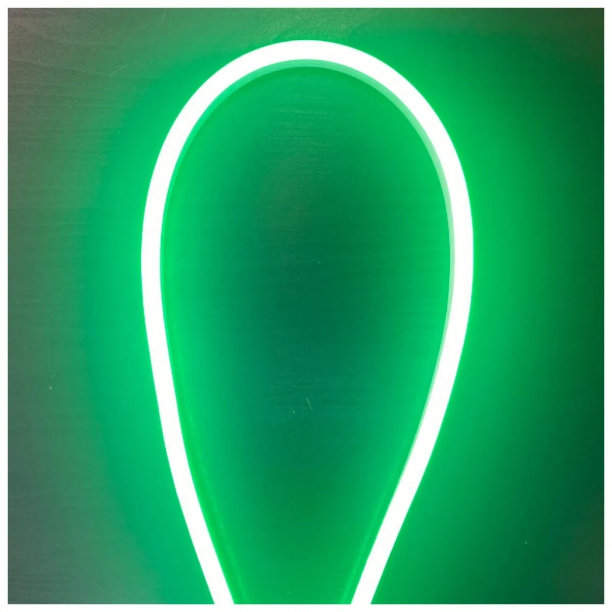Neon Flex LED Verde SMD2835 220V 10W/m IP65, rola 50M, 15x26mm