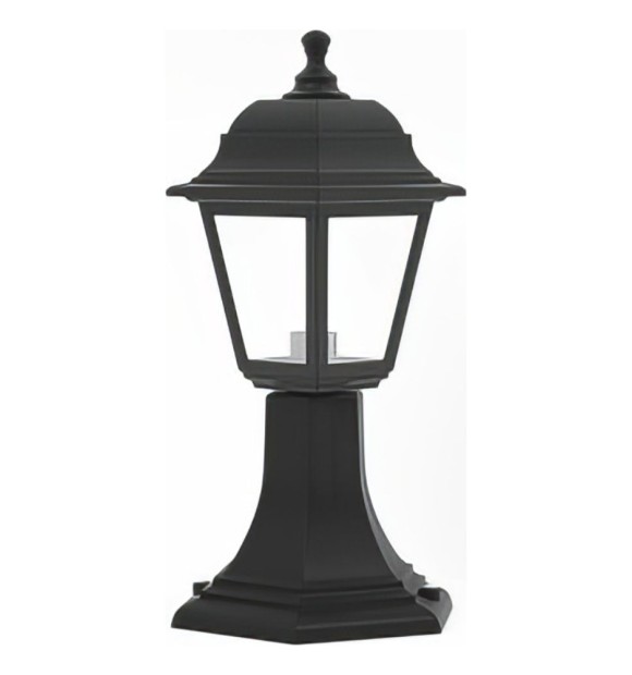 Felinar Gradina cu Picior Negru 230V, 40W, E27, IP44, 405mm