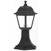 Felinar Gradina cu Picior Negru 230V, 40W, E27, IP44, 405mm