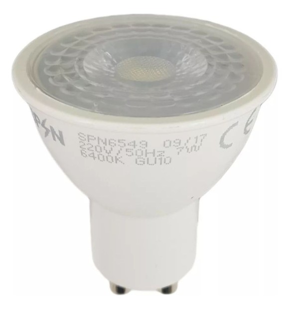 Bec LED GU10 dimabil, 8W 70W, 6500K lumina rece, 610 lm, 230V