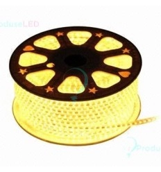 Banda Led 60X2835 4.8W Alb Cald 220V