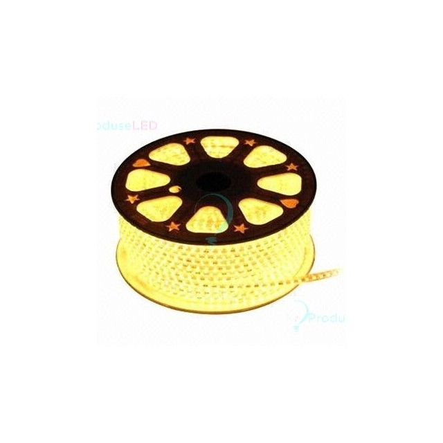 Banda Led 60X2835 4.8W Alb Cald 220V - 1